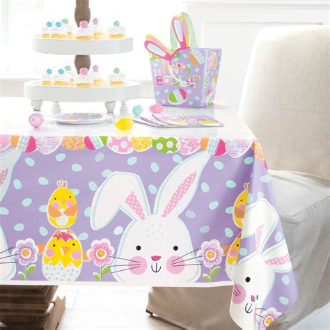 easter plastic tablecloth